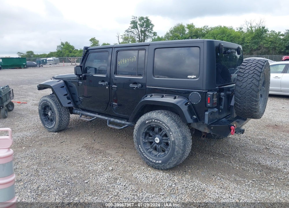 2011 JEEP WRANGLER UNLIMITED RUBICON VIN: 1J4BA6H18BL556896