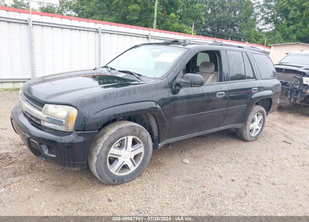 2007 CHEVROLET TRAILBLAZER LS VIN: 1GNDS13S372294689
