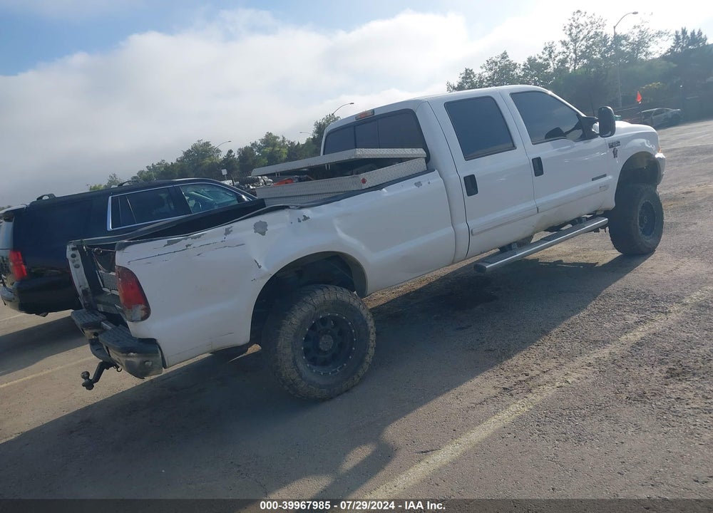 2001 FORD F-350 LARIAT/XL/XLT VIN: 1FTSW31F41ED89029