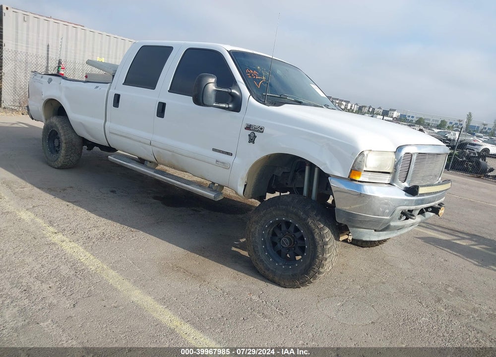 2001 FORD F-350 LARIAT/XL/XLT VIN: 1FTSW31F41ED89029
