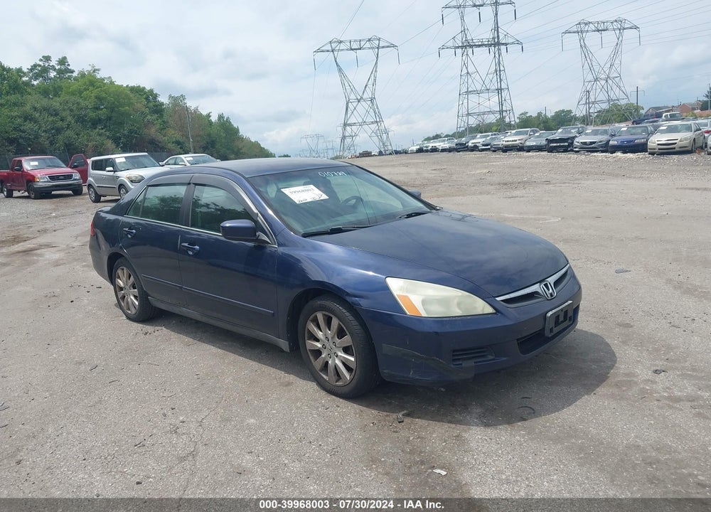 2007 HONDA ACCORD 3.0 SE VIN: 1HGCM66467A010729