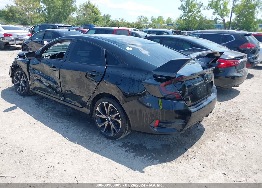 2020 HONDA CIVIC SPORT VIN: 2HGFC2F8XLH525787