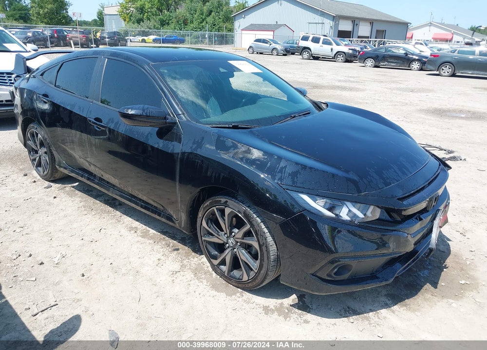 2020 HONDA CIVIC SPORT VIN: 2HGFC2F8XLH525787