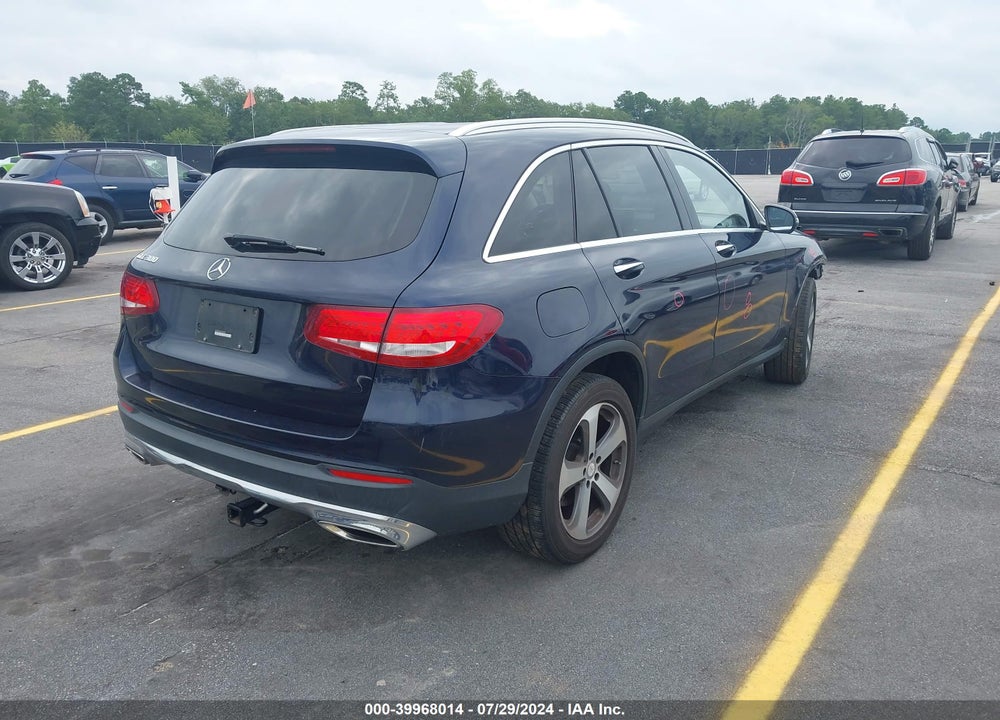 2016 MERCEDES-BENZ GLC 300 VIN: WDC0G4JB6GF059851