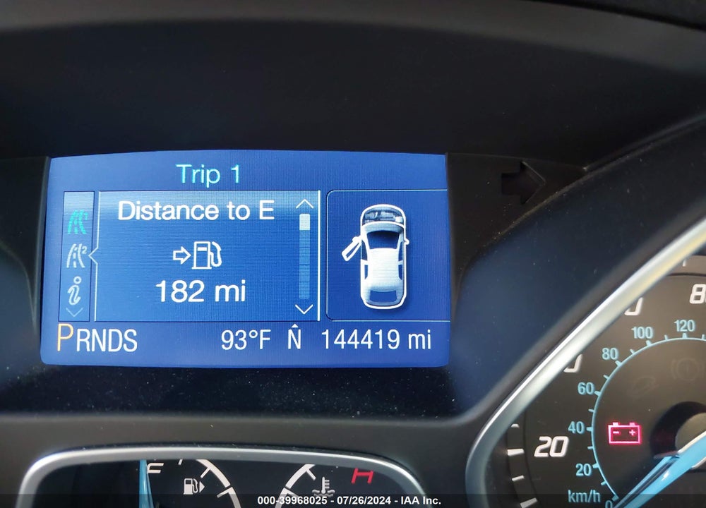2013 FORD FOCUS SE VIN: 1FADP3F21DL277368
