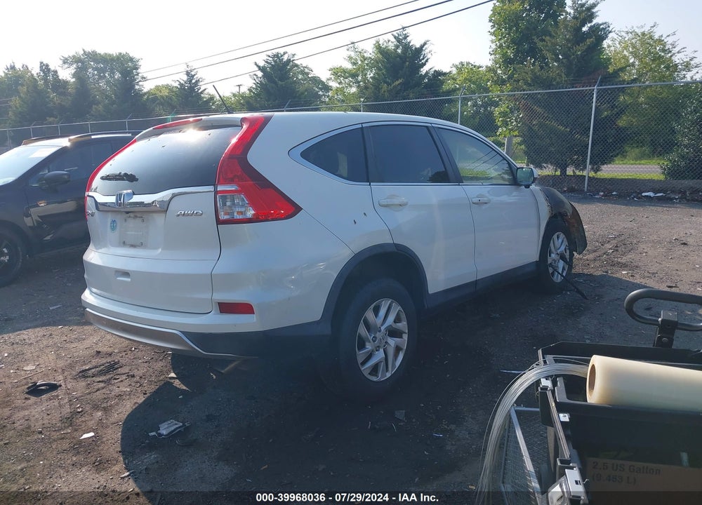 2015 HONDA CR-V EX VIN: 5J6RM4H57FL115506