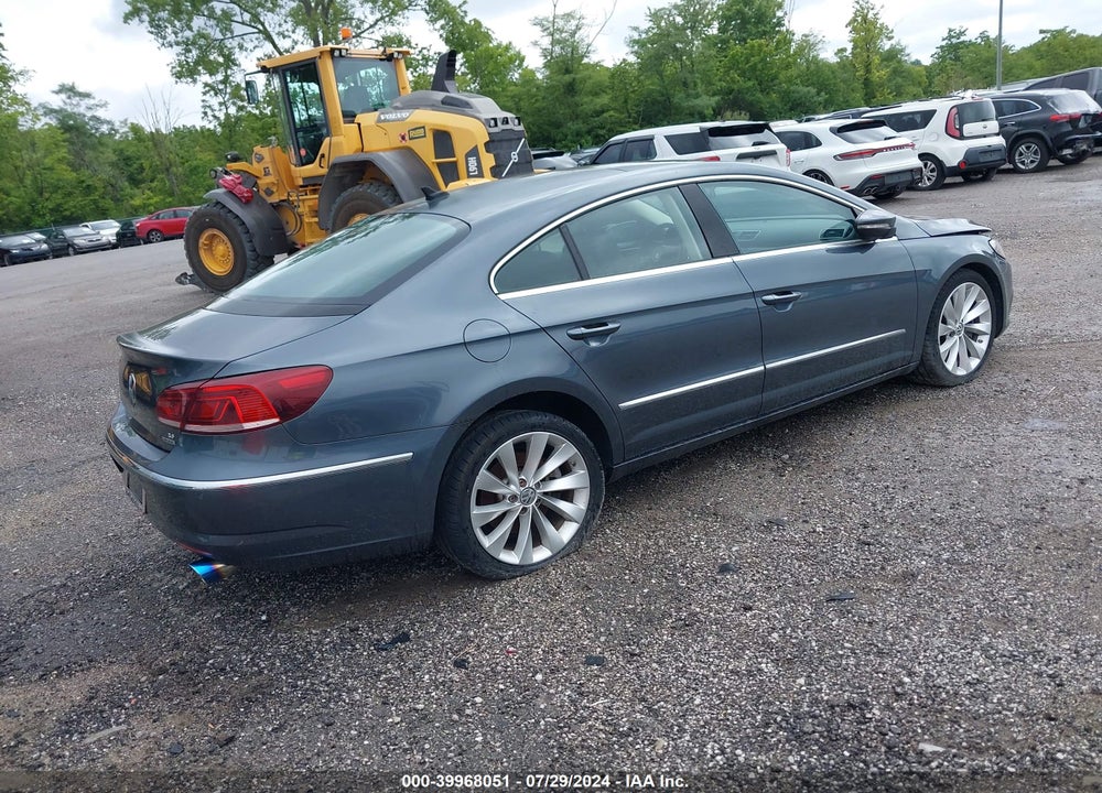 2013 VOLKSWAGEN CC 3.6L VR6 EXECUTIVE VIN: WVWGU7AN7DE511980