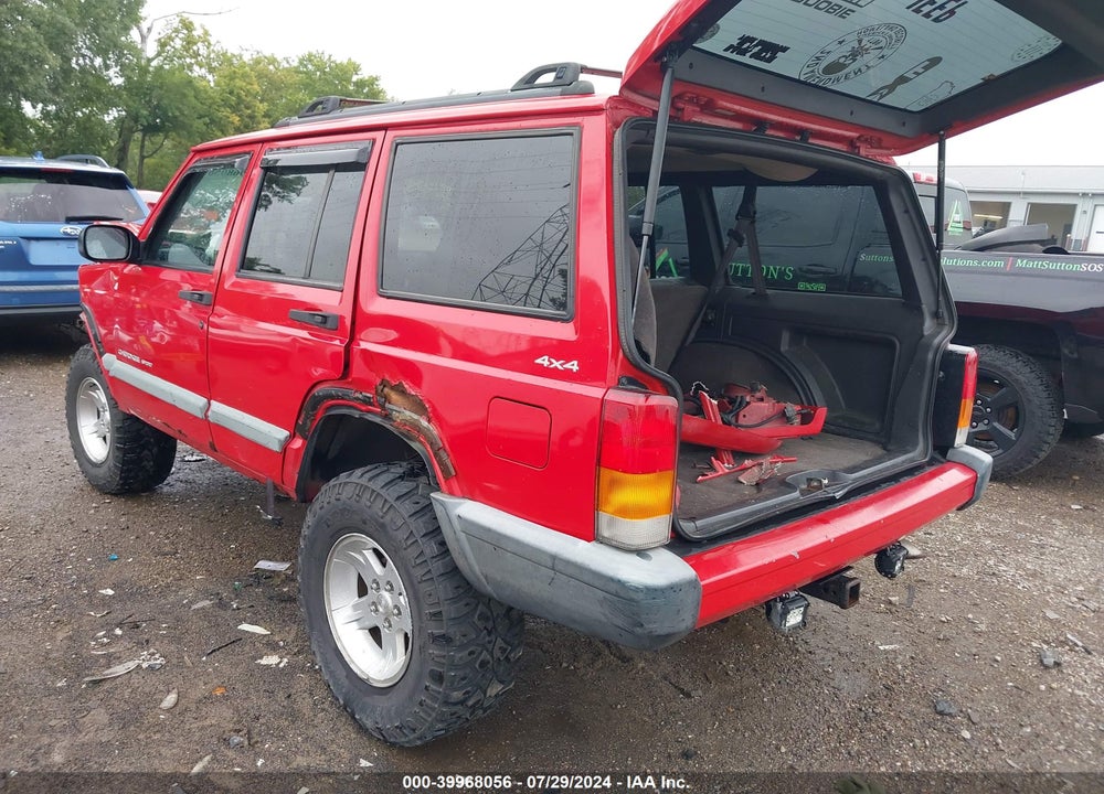 2000 JEEP CHEROKEE SPORT VIN: 1J4FF48S2YL263424