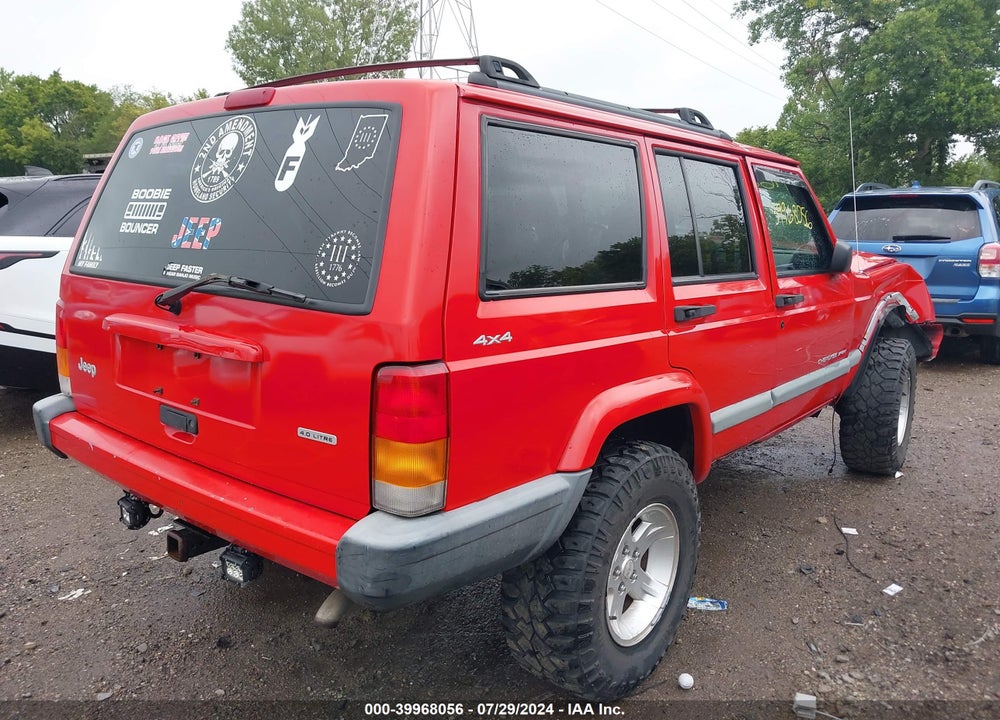 2000 JEEP CHEROKEE SPORT VIN: 1J4FF48S2YL263424