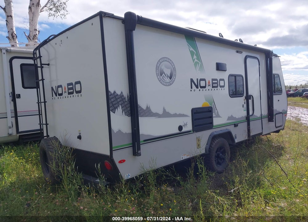 2021 FOREST RIVER NO BOUNDARIES 19.8 VIN: 4X4TRPV19MR204689