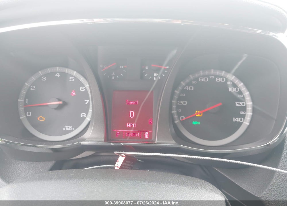 2010 GMC TERRAIN SLT-2 VIN: 2CTFLHEY1A6241626