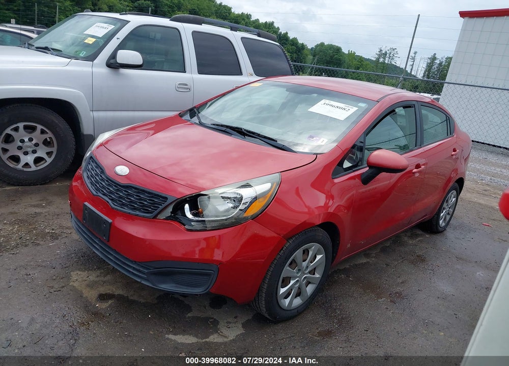 2013 KIA RIO LX VIN: KNADM4A38D6211890