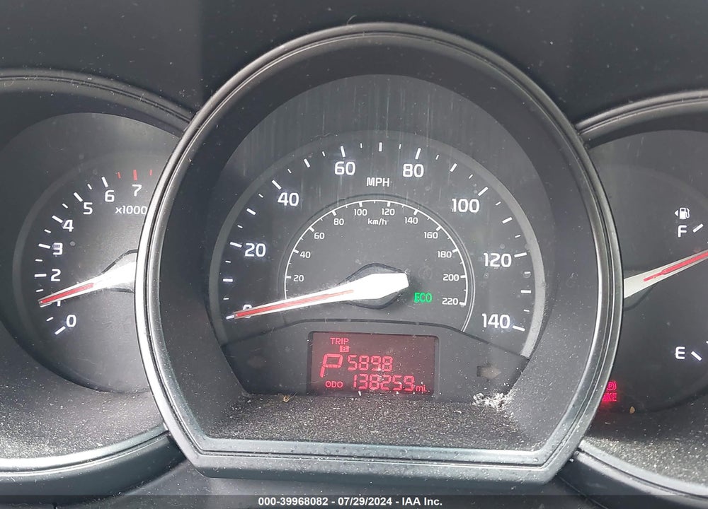 2013 KIA RIO LX VIN: KNADM4A38D6211890