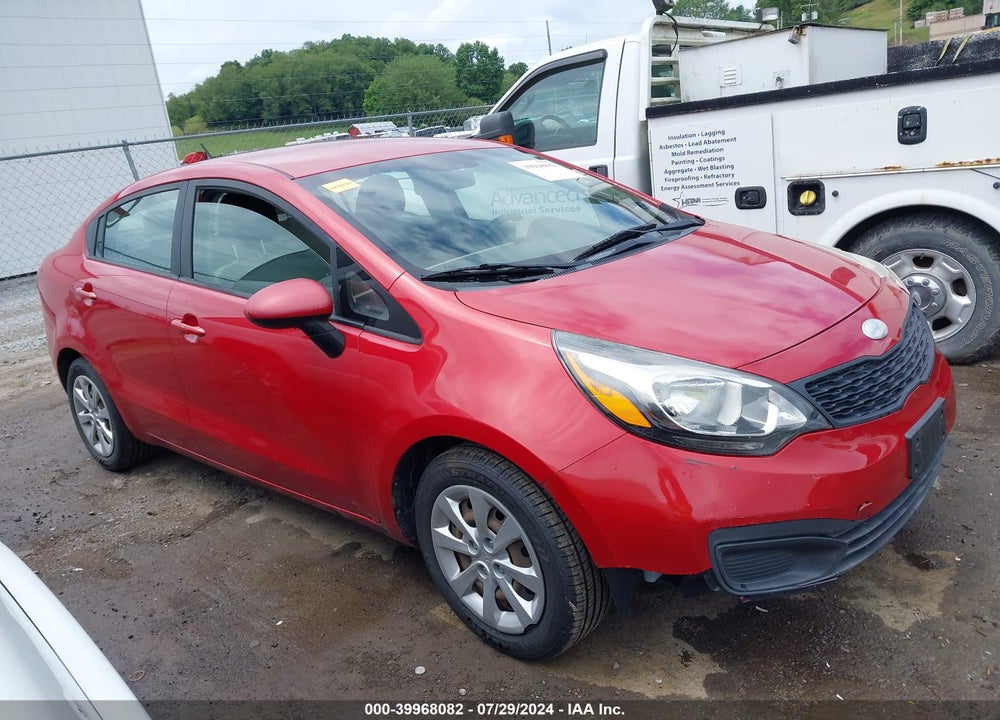 2013 KIA RIO LX VIN: KNADM4A38D6211890