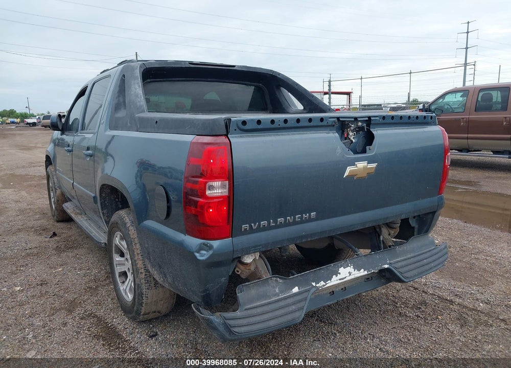 2008 CHEVROLET AVALANCHE 1500 LT VIN: 3GNEC12J18G107548