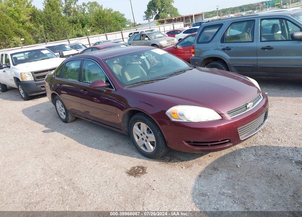 2007 CHEVROLET IMPALA LS VIN: 2G1WB58K779157539