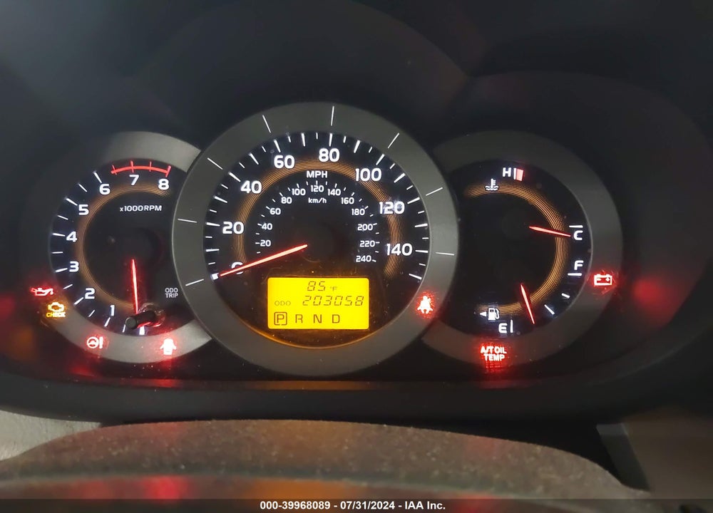 2009 TOYOTA RAV4 BASE V6 VIN: 2T3BK33V09W012220