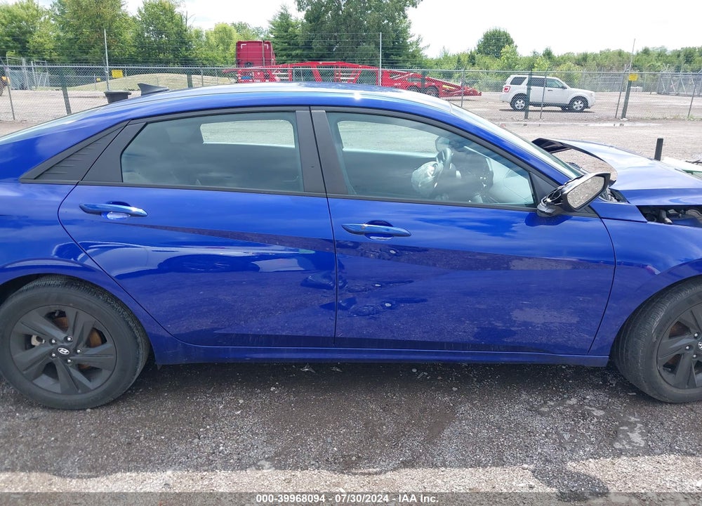 2021 HYUNDAI ELANTRA SEL VIN: KMHLM4AG9MU108714