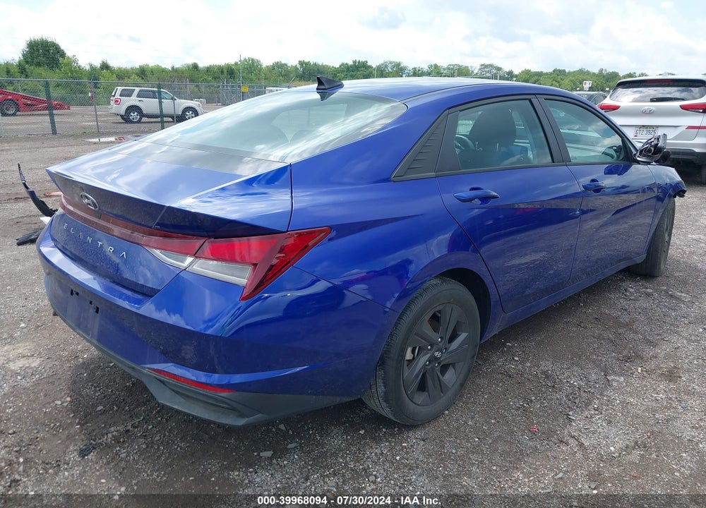 2021 HYUNDAI ELANTRA SEL VIN: KMHLM4AG9MU108714