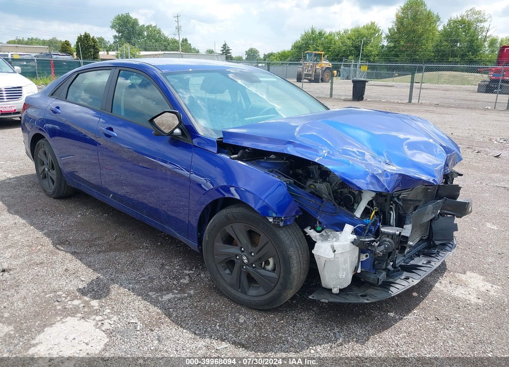 2021 HYUNDAI ELANTRA SEL VIN: KMHLM4AG9MU108714