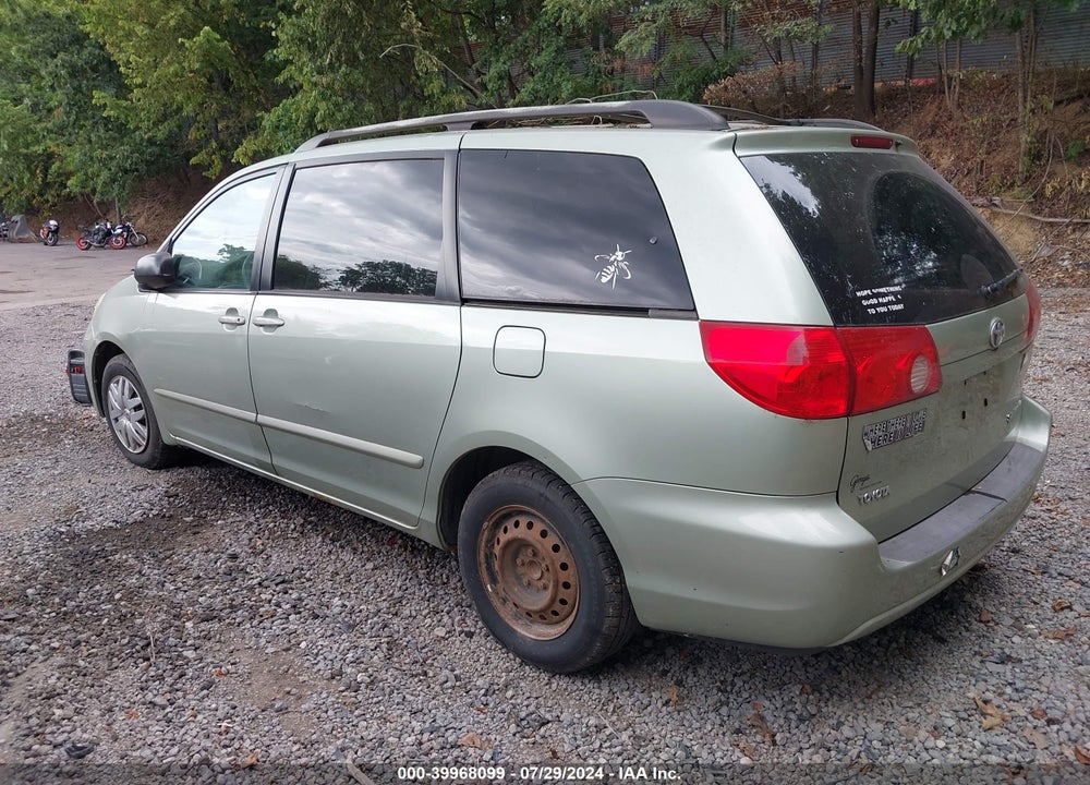 2007 TOYOTA SIENNA LE VIN: 5TDZK23C67S077689