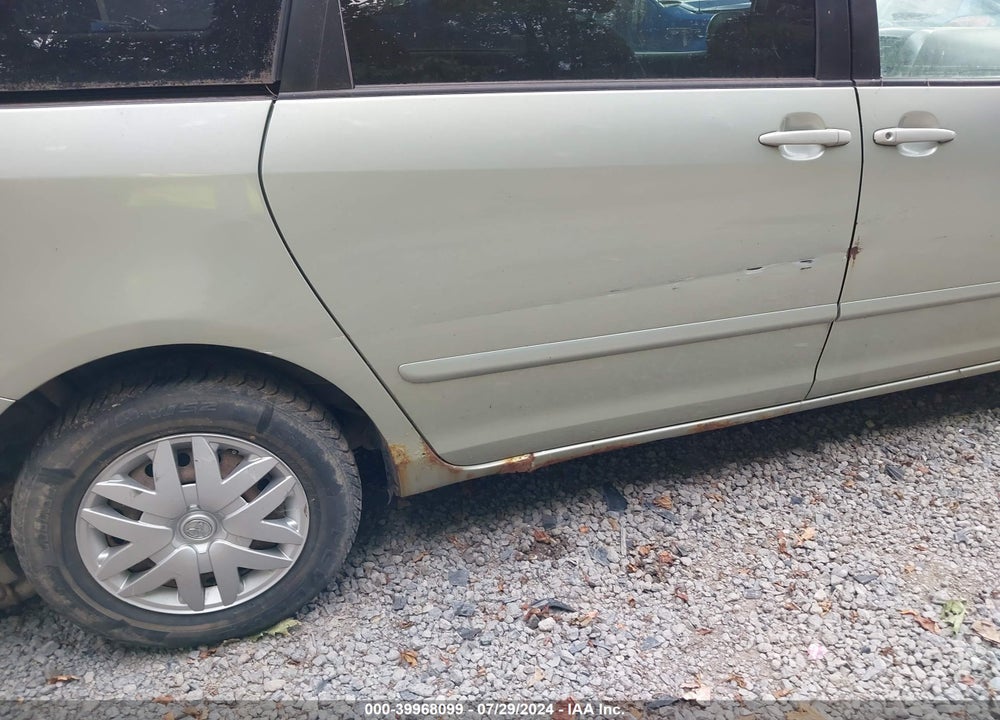 2007 TOYOTA SIENNA LE VIN: 5TDZK23C67S077689