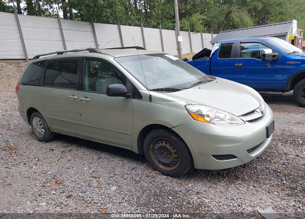 2007 TOYOTA SIENNA LE VIN: 5TDZK23C67S077689