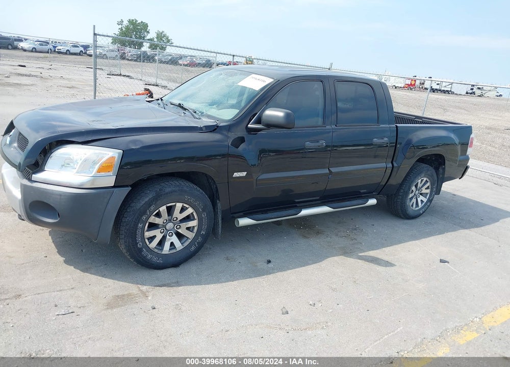 2006 MITSUBISHI RAIDER DURO CROSS V8 VIN: 1Z7HC38N76S542953