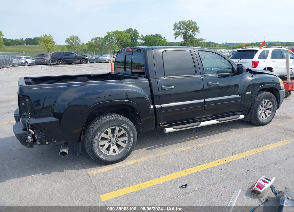 2006 MITSUBISHI RAIDER DURO CROSS V8 VIN: 1Z7HC38N76S542953