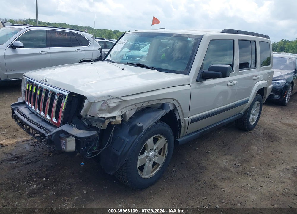 2008 JEEP COMMANDER VIN: 1J8HG48K58C127597