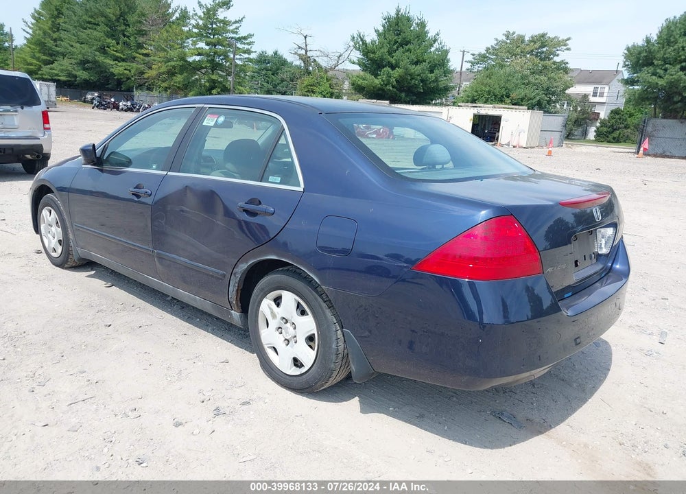 2007 HONDA ACCORD 2.4 LX VIN: 1HGCM56447A113013