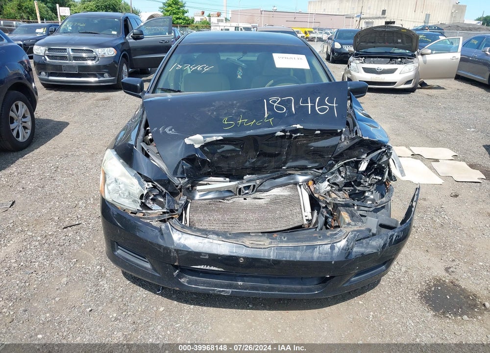 2007 HONDA ACCORD 2.4 LX VIN: 3HGCM56457G700600