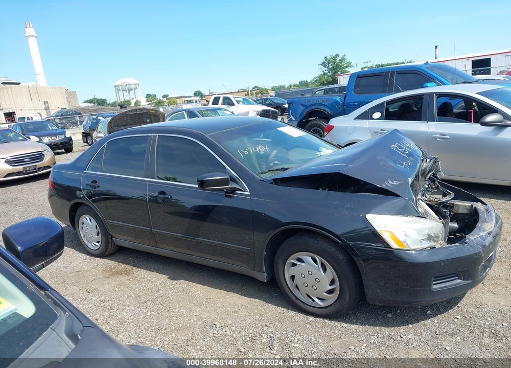2007 HONDA ACCORD 2.4 LX VIN: 3HGCM56457G700600