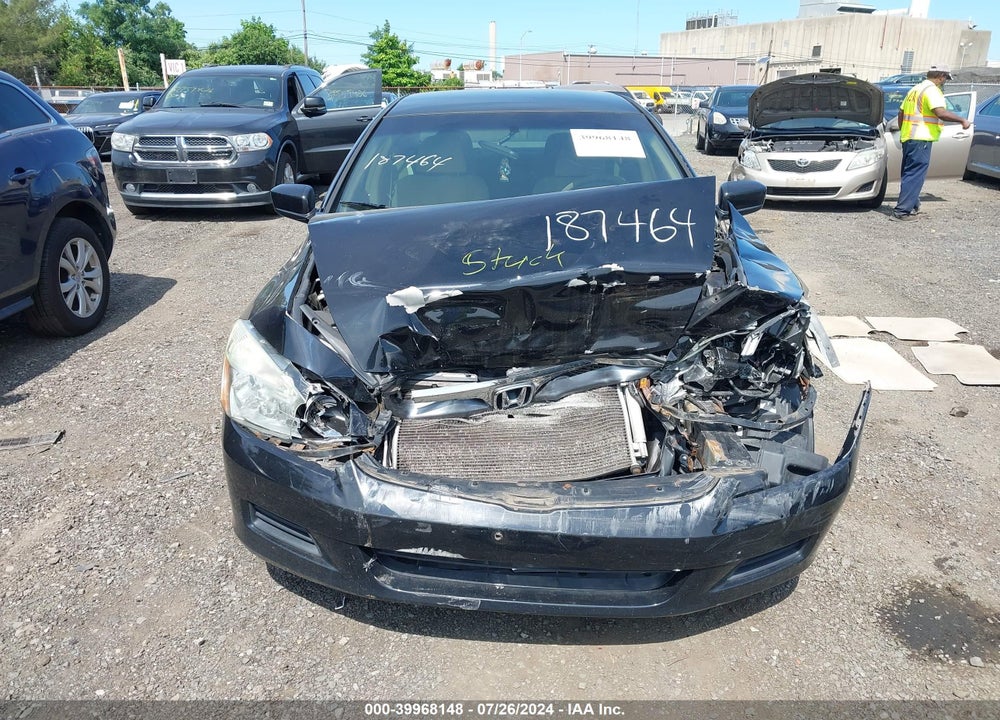 2007 HONDA ACCORD 2.4 LX VIN: 3HGCM56457G700600