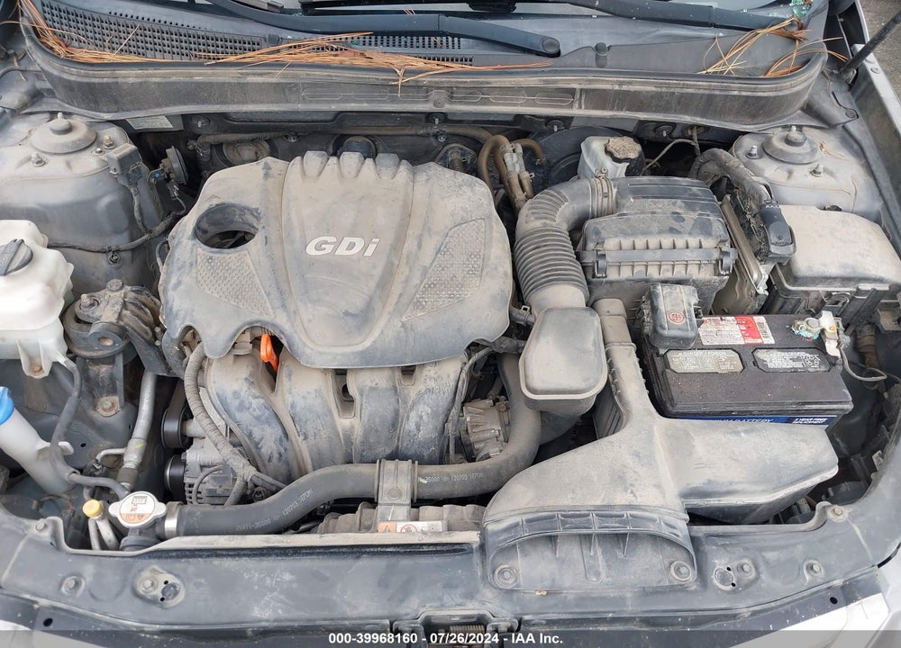2013 HYUNDAI SONATA SE VIN: 5NPEC4AC5DH586104