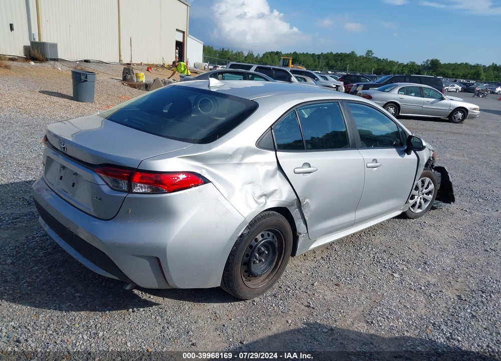 2022 TOYOTA COROLLA LE VIN: 5YFEPMAE5NP294169