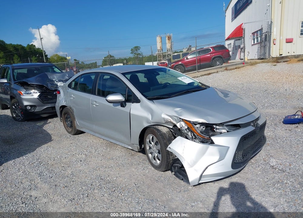 2022 TOYOTA COROLLA LE VIN: 5YFEPMAE5NP294169
