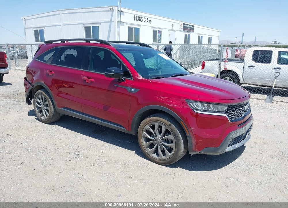 2022 KIA SORENTO X-LINE EX VIN: 5XYRHDLF2NG078949