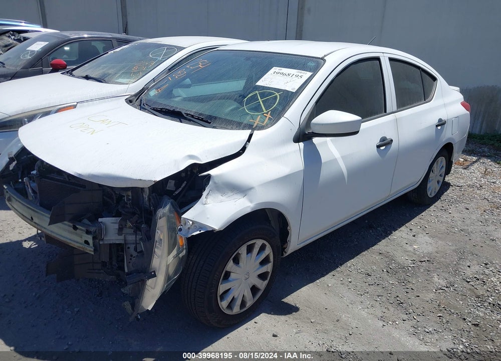2017 NISSAN VERSA VIN: 3N1CN7AP4HL852386