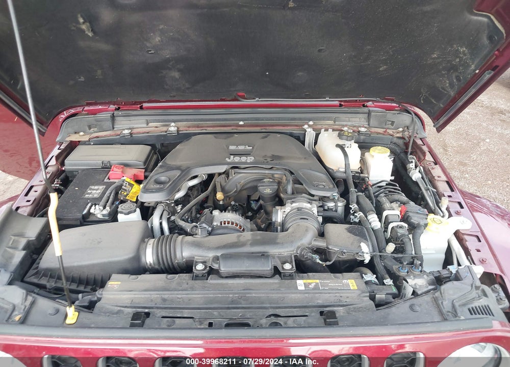 2021 JEEP GLADIATOR OVERLAND 4X4 VIN: 1C6HJTFG8ML590899