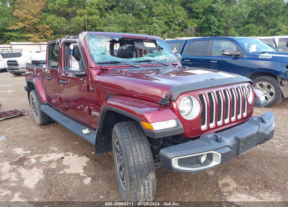 2021 JEEP GLADIATOR OVERLAND 4X4 VIN: 1C6HJTFG8ML590899