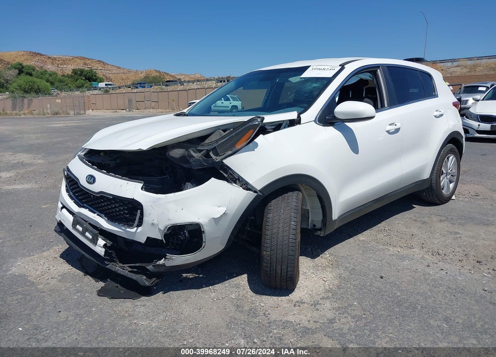 2017 KIA SPORTAGE LX VIN: KNDPM3AC4H7164786