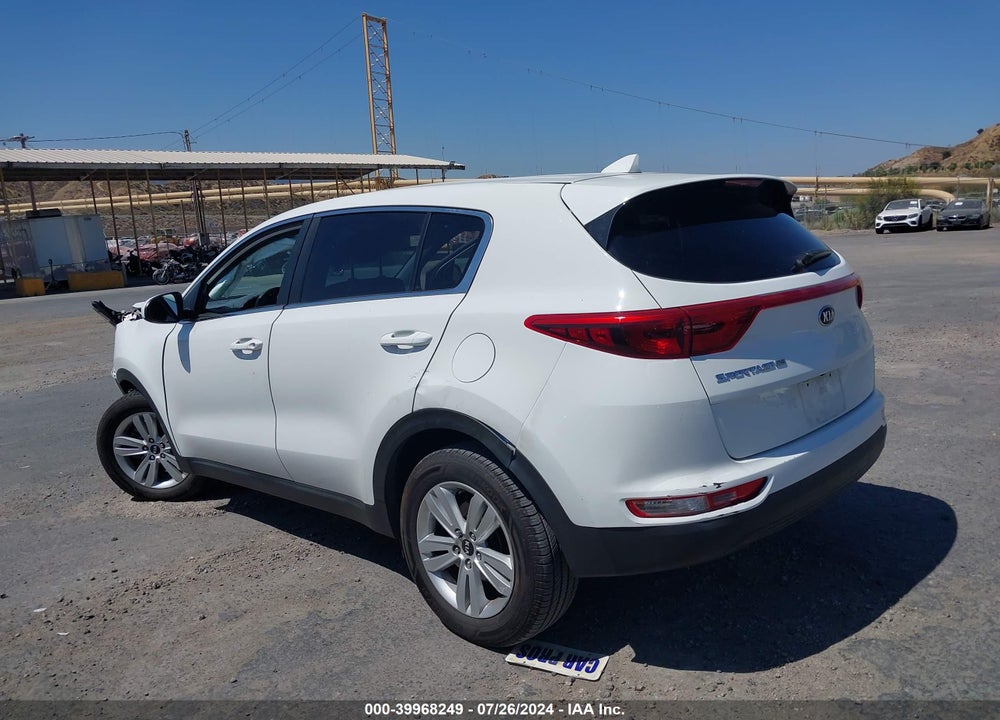 2017 KIA SPORTAGE LX VIN: KNDPM3AC4H7164786