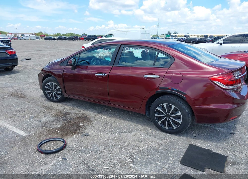 2013 HONDA CIVIC LX VIN: 2HGFB2F53DH551884