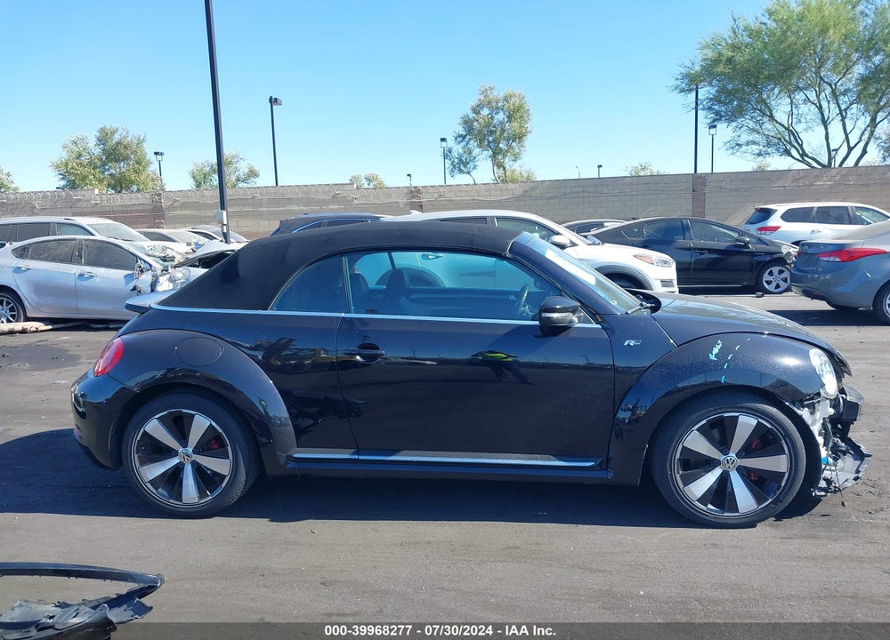 2014 VOLKSWAGEN BEETLE 2.0T R-LINE VIN: 3VW7T7AT4EM806187