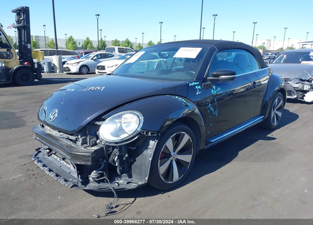 2014 VOLKSWAGEN BEETLE 2.0T R-LINE VIN: 3VW7T7AT4EM806187