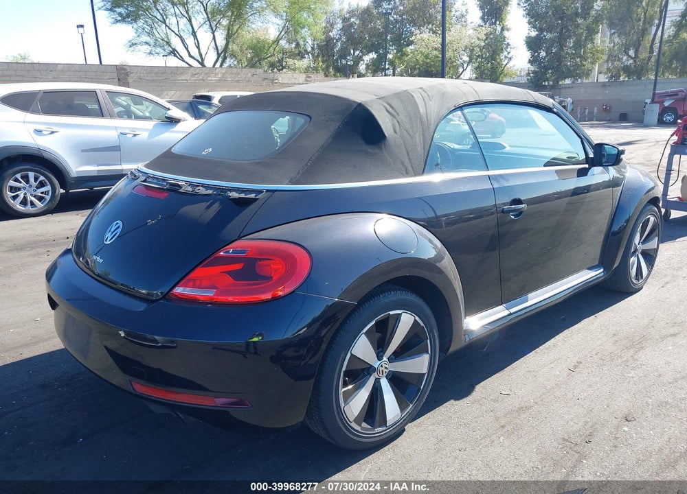 2014 VOLKSWAGEN BEETLE 2.0T R-LINE VIN: 3VW7T7AT4EM806187