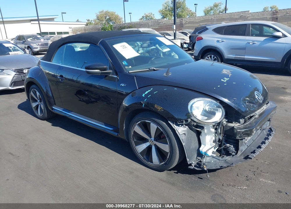 2014 VOLKSWAGEN BEETLE 2.0T R-LINE VIN: 3VW7T7AT4EM806187