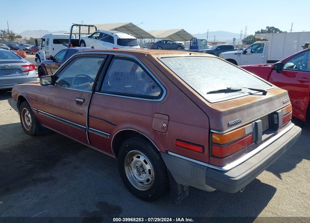 1983 HONDA ACCORD LX VIN: JHMSZ7337DC070496