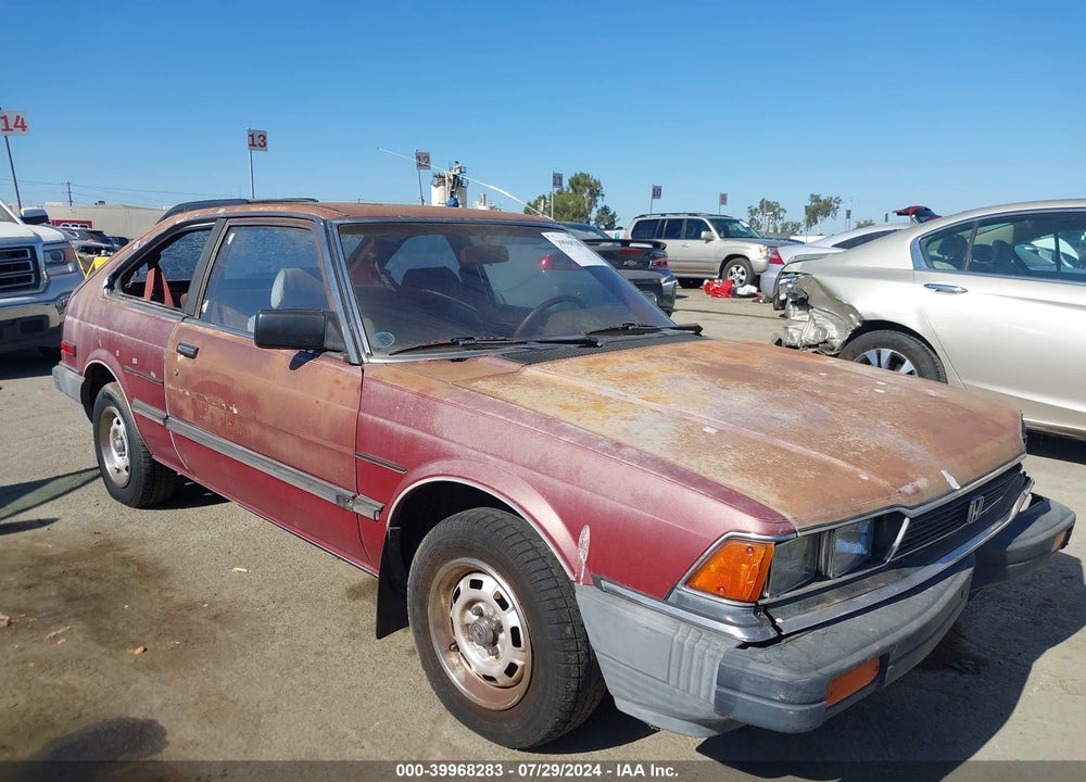 1983 HONDA ACCORD LX VIN: JHMSZ7337DC070496